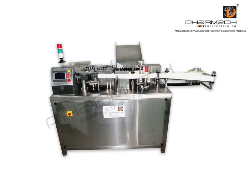 Ampoule Sticker Labeling Machine-Model-PSL-300