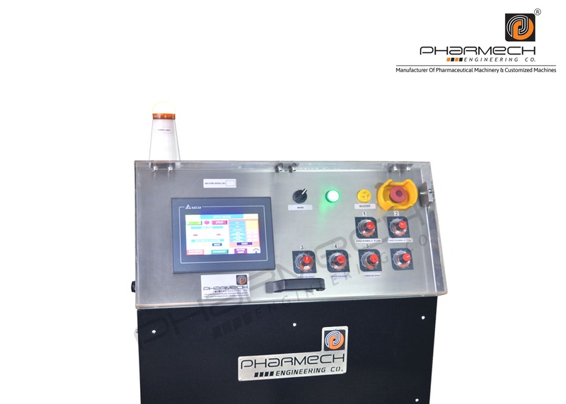 Pharmech Fully Automatic Explosive Tube Feeding with Barcode Inspection with Rejection System3