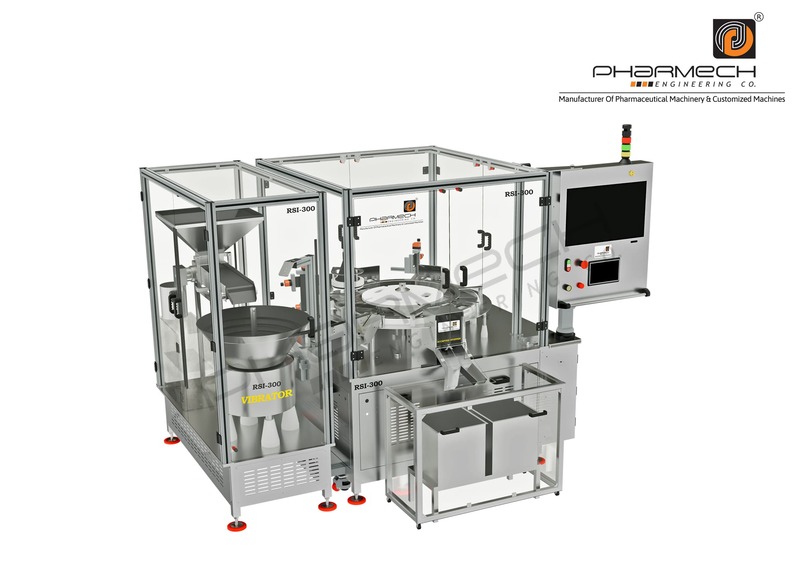 Rubber Stopper Inspection Machine RSI 300 - 360D Camera System