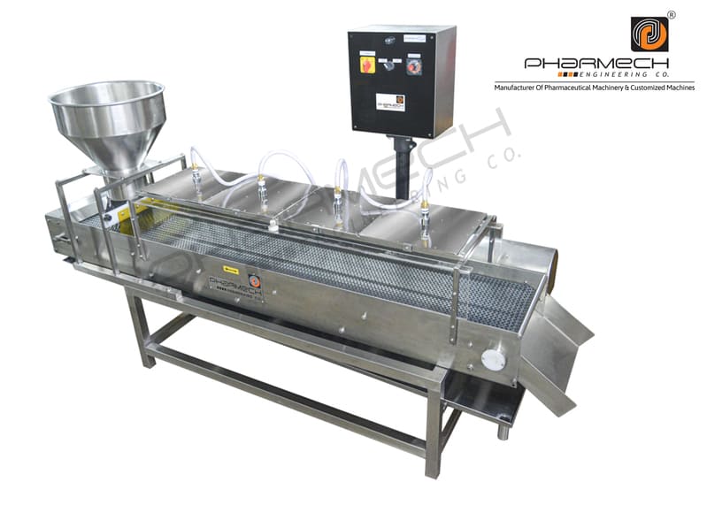 Rubber Stopper Washing Conveyor1