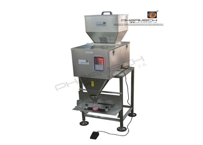 Semi Weighing Tablet Filling Machine-Model-PTWFM-10001
