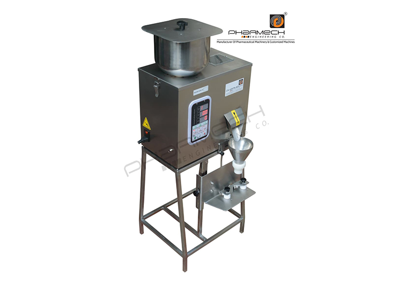 Semi Weighing Tablet Filling Machine-Model-PTWFM-1001